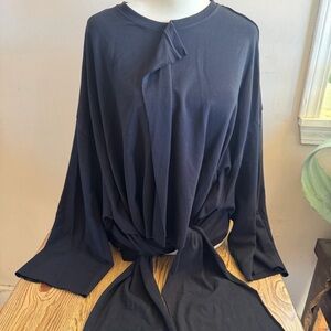 Elegant Black Women's Blouse